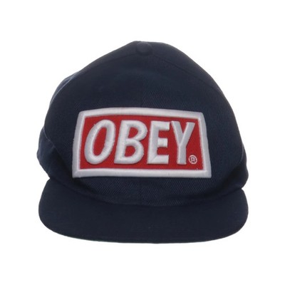 Obey, Baseball-Mütze, Größe: ONE SIZE, Acryl/Wolle, Blau/Rot/Weiß, Herren #veo
