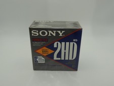 Sony 10MFD-2HD BF 3.5" 1.44MB IBM Formatted Floppy Disks 10-Pack NEW SEALED
