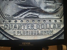 2022P Anna Way Long Quarter. MS Grade. Spotless. Strike Through Error On Reverse