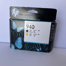 Genuine HP 940 Black Yellow Printhead C4900A for Officejet pro 8000 8500 8/2019
