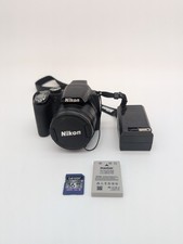 Nikon Coolpix P90 Black Digital Camera 24x Zoom 12.1mp w/ Accessories 16gb SD