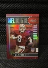 2019 Panini Absolute - Nfl Icons Steve Young #14 Spectrum Red /100 🔥🔥