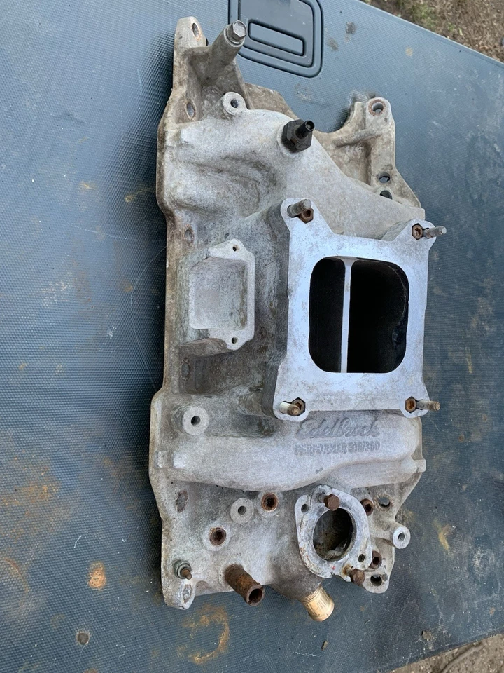 ВПУСКНОЙ КОЛЛЕКТОР DODGE MOPAR 5.2 5.6 5.9 318 340 360 LA EDELBROCK 2176 высокая посадка - Изображение 3 из 4