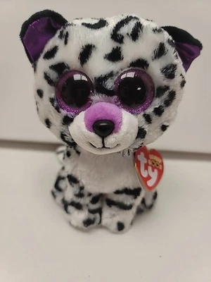 Ty Beanie Boos VIOLET the Leopard Claire's Exclusive 6" 15cm NEW MWMT Rare - Image 1 of 4