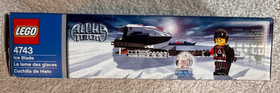 Vintage Lego Alpha Team set #4743 - Ice Blade; 100% complete with box/manual