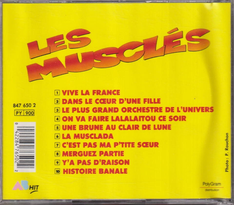 Les Musclés - Vive la France - Album CD - TBE - Photo 2/2