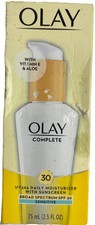 Olay  Complete Lightweight Lotion/Sunscreen SPF 30  2.5oz  See Below  24 HOUR SHIP  