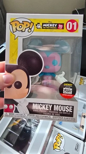 Funko Pop Disney's Mickey Mouse Shop Exclusive Blue & Purple #01
