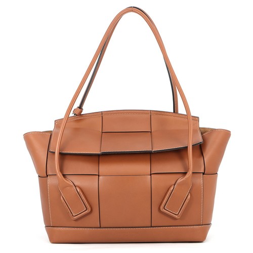 Bottega Veneta Tote Bag Arco Calf Leather 598244 Brown Assurance