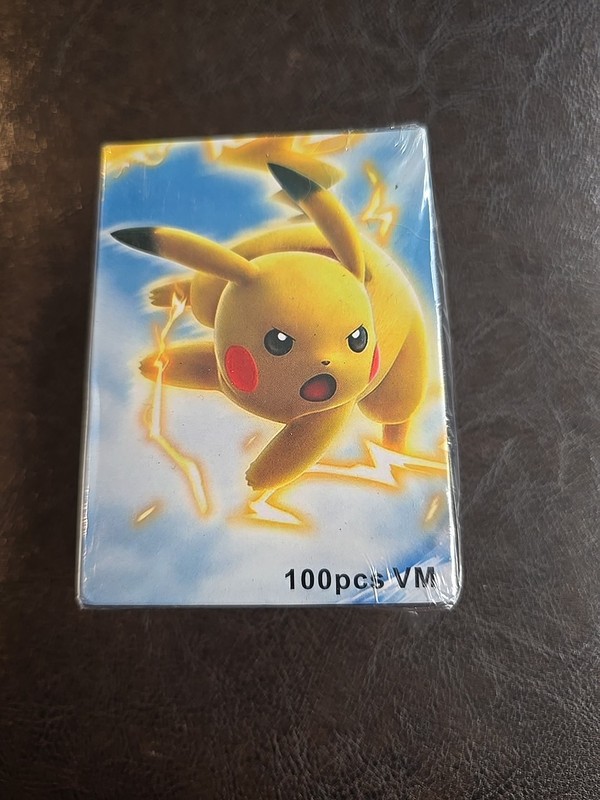 100 Card Set Pokémon  Vm Cards  Pikachu