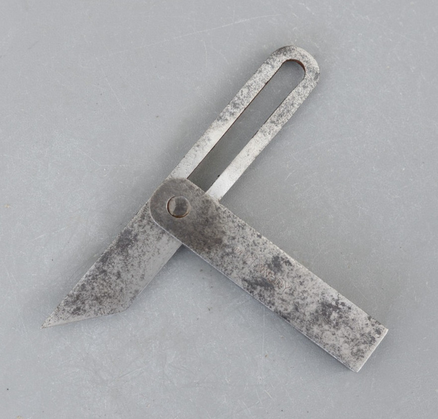 Vintage M.Kennedy All Steel Adjustable Sliding T Bevel Bevels Gauge Carpentry