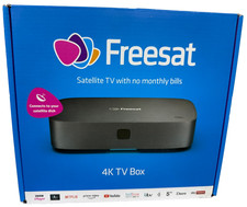 FREESAT BOX UHD 4K SMART SET TOP BOX BRAND NEW FREE TO AIR TV Satellite Connect