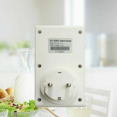 GSM Remote Control Switch Socket WIFI Smart Switch German Standard (10A)