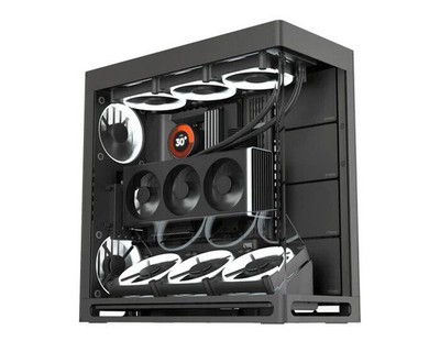 HAVN HS420-08 VGPU Vertical GPU Airflow 4-Storage-Bay Mid Tower PC