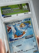 Pokemon TCG Pokepark Mudkip Japanese Promo ACE 10 Gem Mint 048/PCG-P Black Star