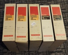 LOT 5 Vtg Kodak Carousel Transvue Projector Universal SLIDE Reel TRAYS Holds 580