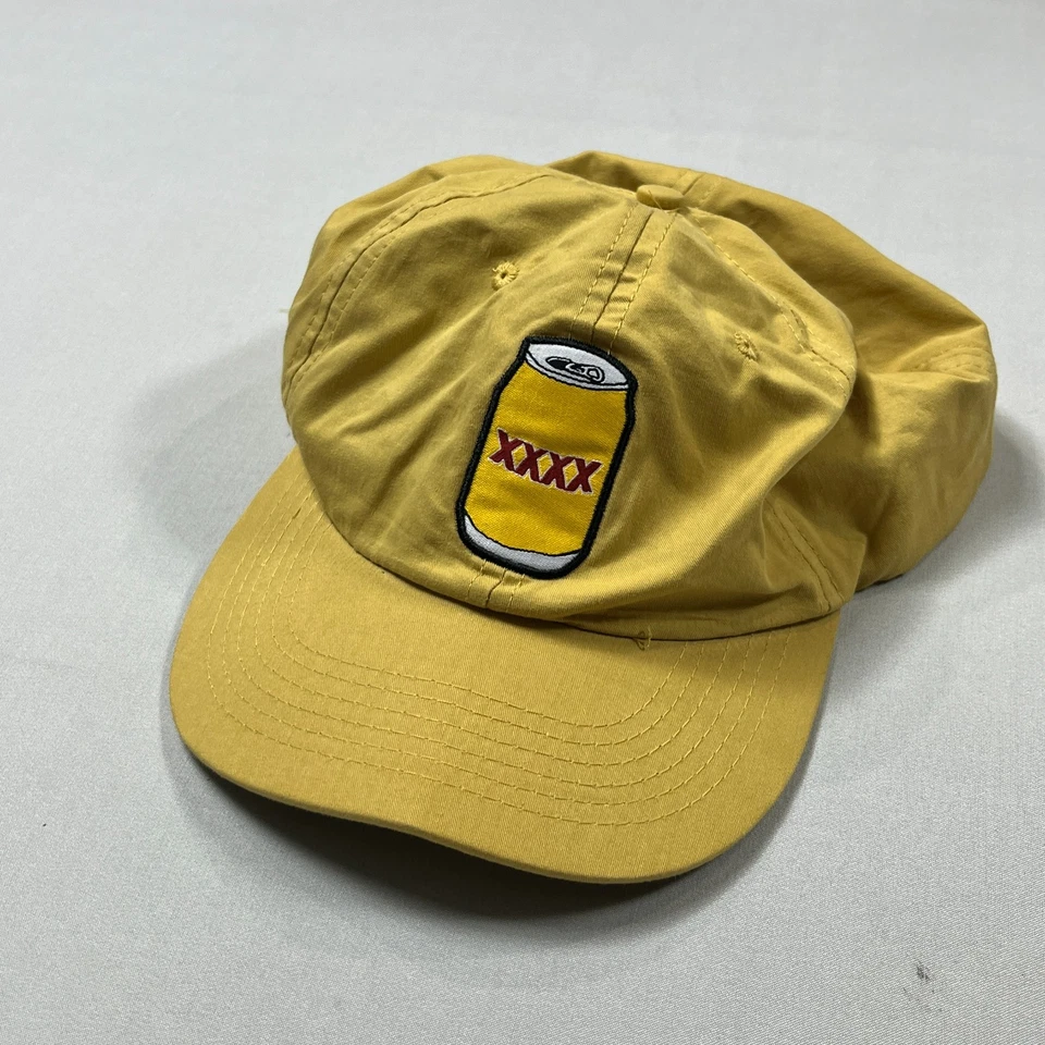 XXXX Hat Cap Beer Cotton Twill Lightweight Can Logo Adjustable Mens Snapback