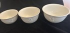 Pillsbury Doughboy Poppin'Fresh 3 Mixing Bowls WAVING 1988