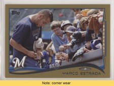 2014 Topps Gold 289/2014 Marco Estrada #598 READ 3c7