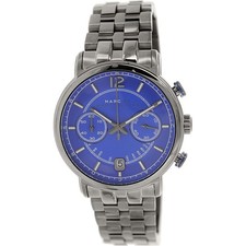 Marc By Marc Jacobs MBM5064 Fergus Women's Stainless Steel Watch Blue/ Silver