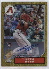Seth Beer Chrome 2022 Silver Mojo Auto