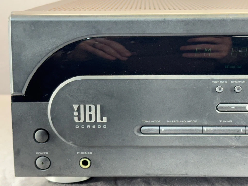 JBL DCR600 Receiver Stereo 5.1 HiFi Channel Home Theater Surround Sound - TESTED - Image 2 of 4