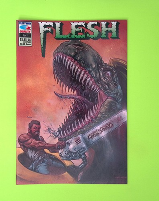 #ad Flesh #1 1993 Fleetway AP IPC High Grade Comic Book W279 231 $11.99