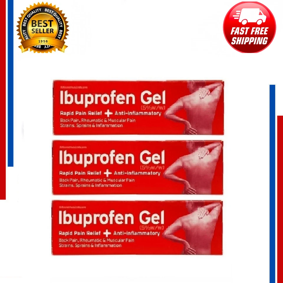 Mentholatum Ibuprofen Pain Treatment Gel - 50g UK (EXP JUN 28)