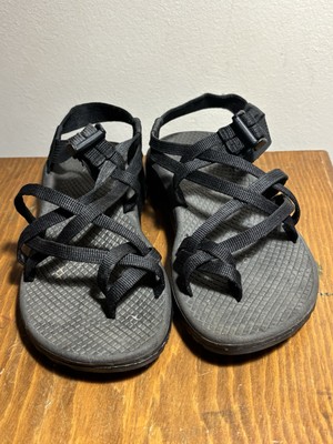 Chaco Women's ZX/2 Strappy Hiking Travel Outdoor Classic Flat Black Sandals W5