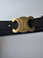 Celine Medium Triomphe Belt Size 75cm Lightly Used