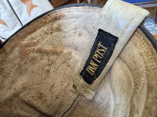 Vintage Dan Post Women's Cowboy Boots El Paso Coconut Deercow Sz 9.5 D - Picture 5 of 10
