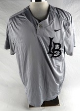2021 Long Beach State Dirtbags #22 Game Used Grey Jersey Baseball XL 621