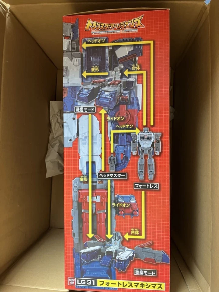 Takara Tomy Transformers Legends LG31 Fortress Maximus Robot Figure NEW - Image 4 of 4