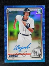 2020 Bowman Chrome Prospect Blue Refractor /150 Ulrich Bojarski #CPA-UB Auto 7q2