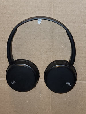 JVC Bass Boost On Ear Wireless Bluetooth Headphones Foldable / HA-S35BT -Black