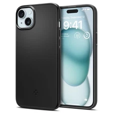 Spigen Thin Fit Ultra Slim Case for iPhone 15 Plus/ 14 Plus- Black