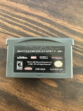 Activision Spiderman 3 Gameboy Advance Cartridge Cartridge Only