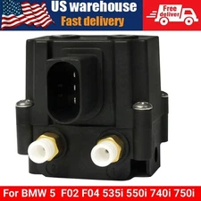 37206789450 Air Suspension Solenoid Valve Block For BMW F01/F02/F04 535i 550i US