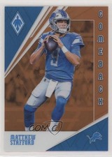 2019 Panini Phoenix Comeback Orange 68/99 Matthew Stafford #7 0g65