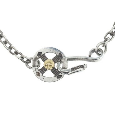 Goro's Gorose Wheel Tai Round Chain Necklace BGA086 Used cda78b9f6704e5a316dbd32