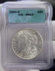 1902 O US Morgan Silver Dollar $1 ICG MS62