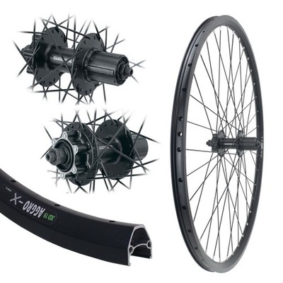 Hinterrad 28 Zoll MTB 19-622 Disk Shimano 6-Loch Bremsscheibe 8-10 fach schwarz
