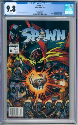 Spawn 13 CGC Graded 9.8 NM/MT Newsstand Mcfarlane Image Comics 1993