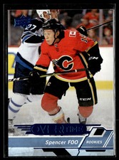 2018-19 Upper Deck Overtime Spencer Foo Calgary Flames #173