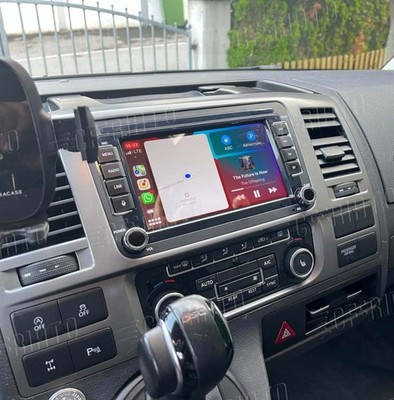Für VW T5 Transporter 2003-2015 Autoradio Apple Carplay Android 15 GPS Navi WIFI