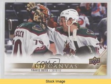 2022-23 Upper Deck Extended Series UD Canvas Travis Boyd #C276 READ 1hs9