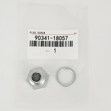 For Toyota Rear Axle Drain Plug 90341-18057 Plug And 12157-10010 Gasket New