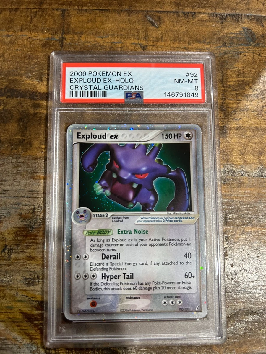 Pokémon TCG EX Crystal Guardians Rare Individual Collectible Card
