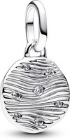 Pandora Gravierbares Mini-Medaillon-Charm 793860C01 Charm AnhäNger