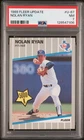 1989 Fleer Baseball Update Nolan Ryan #U-67 Texas Rangers PSA 7